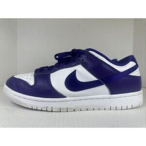 Nike Dunk Low By You Custom Purple and White simple CLEAN size 11 Women’s 9.5 M